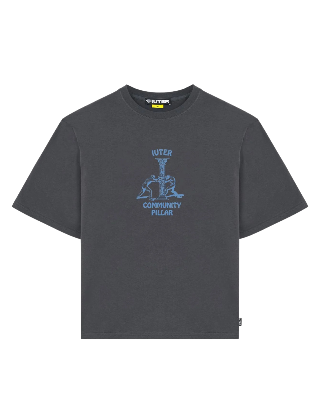 Iuter - Pillar Tee - Asphalt