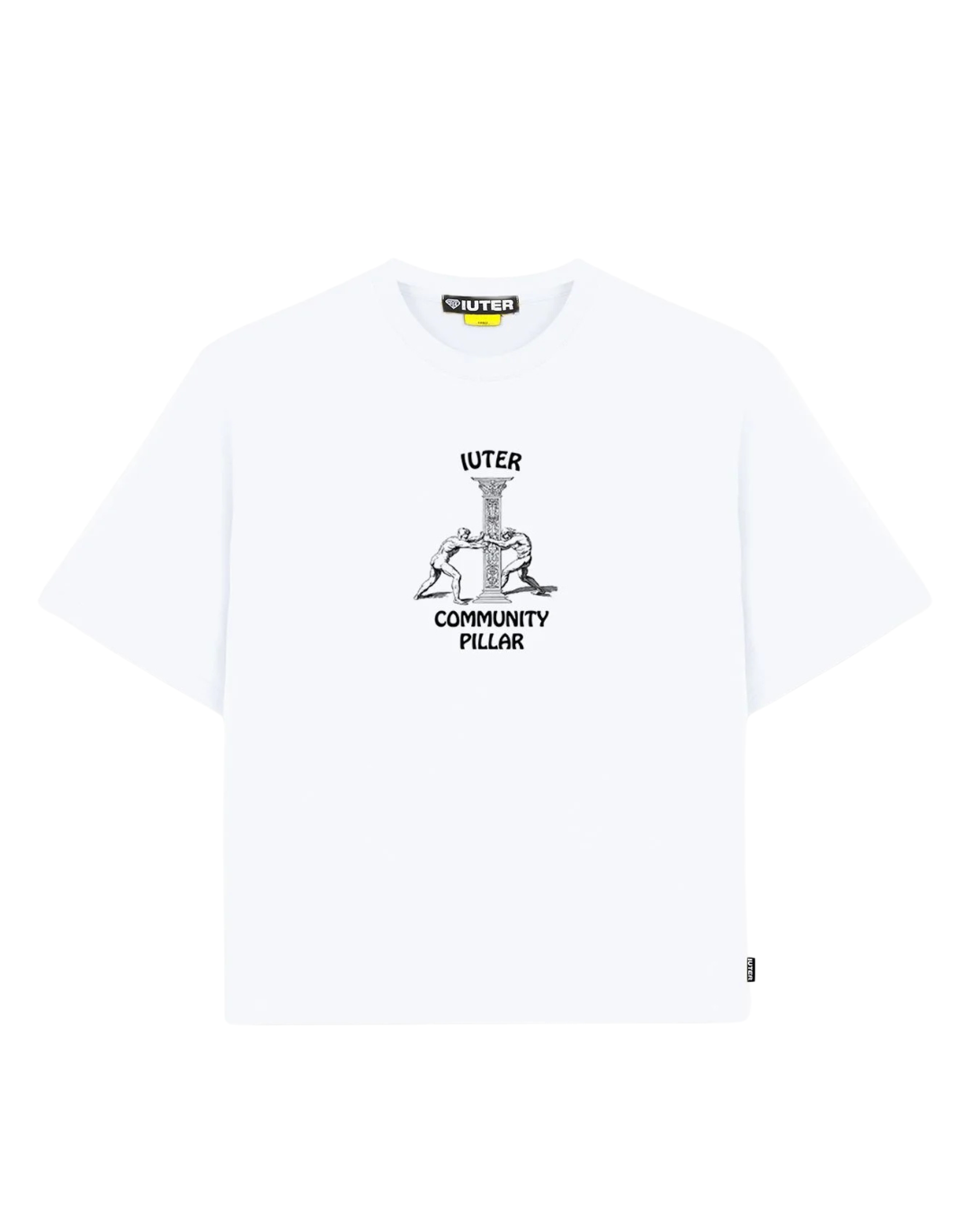 Iuter - Pillar Tee - Bianco