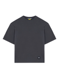 Iuter - Ribbed Boxy Tee - Asphalt