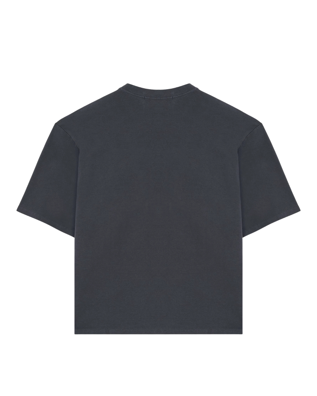 Iuter - Ribbed Boxy Tee - Asphalt