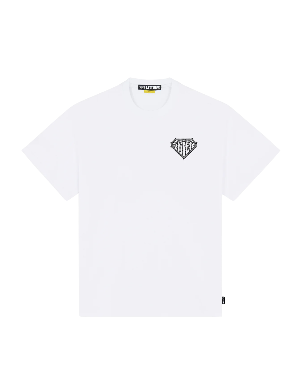 Iuter - Thorns Double Logo Tee - Bianco