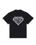 Iuter - Thorns Double Logo Tee - Nero