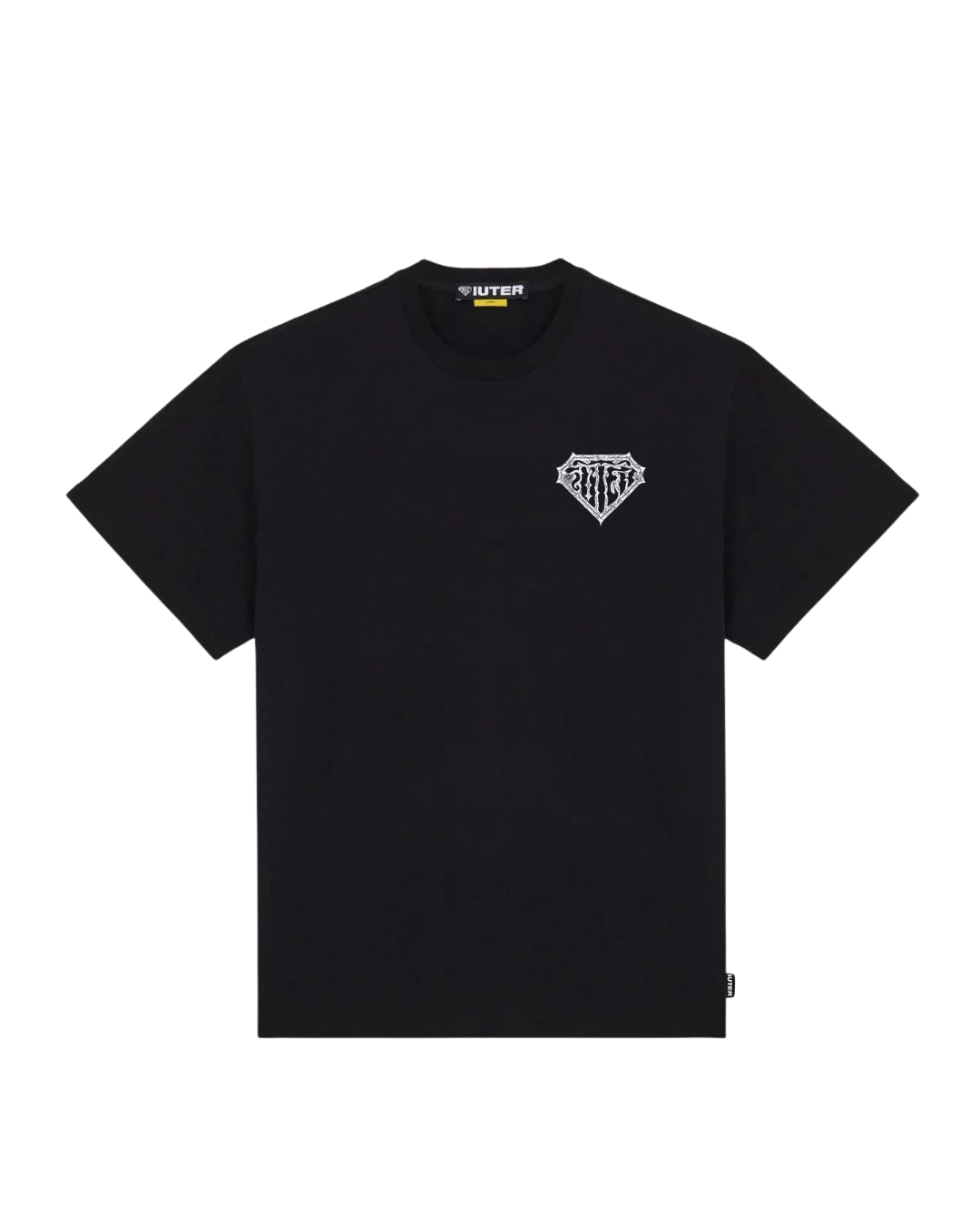 Iuter - Thorns Double Logo Tee - Nero