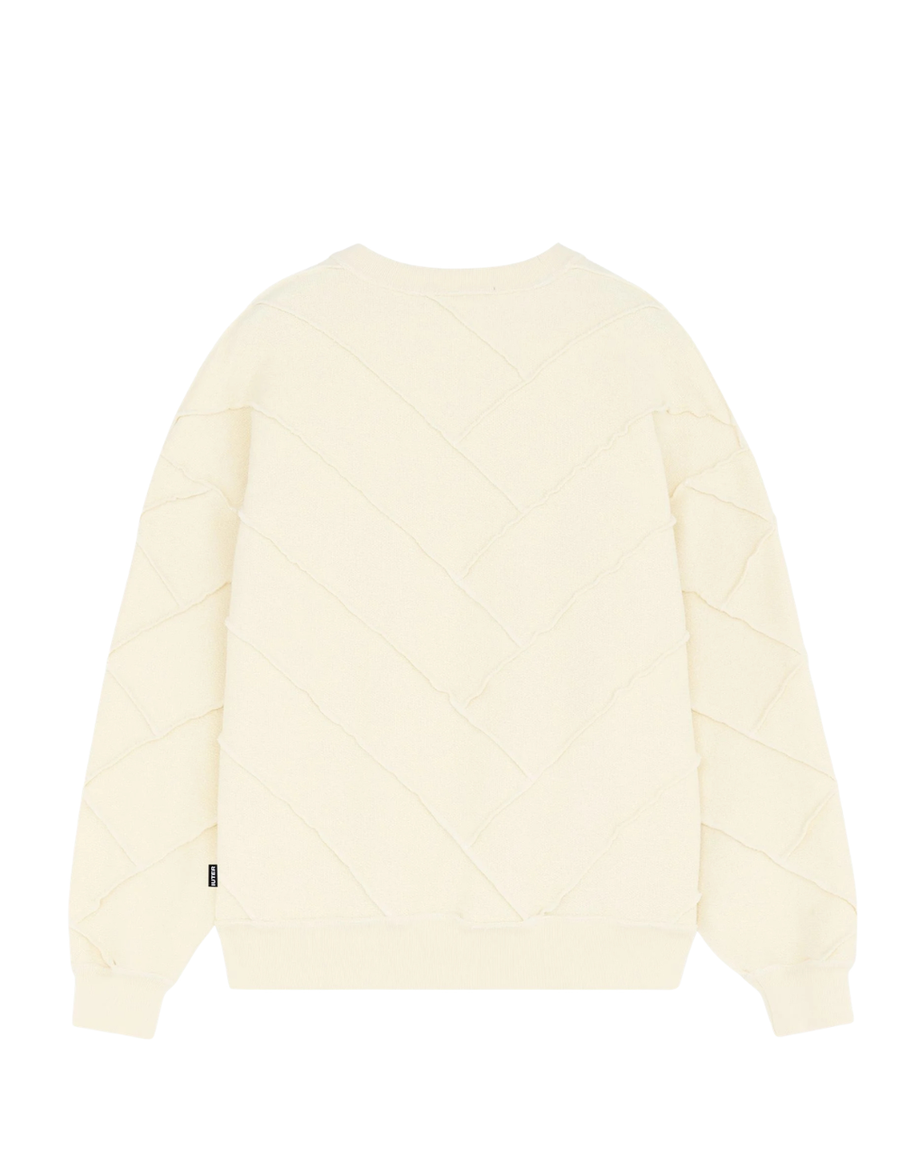Iuter - Parquet Reverse Crewneck - Ivory