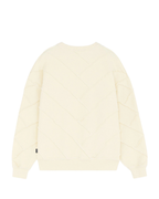 Iuter - Parquet Reverse Crewneck - Ivory