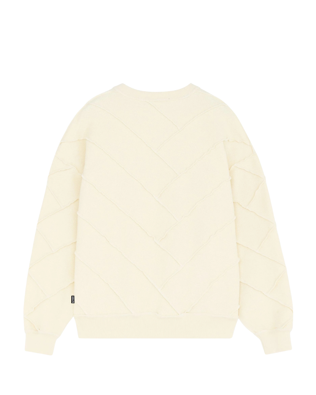 Iuter - Parquet Reverse Crewneck - Ivory