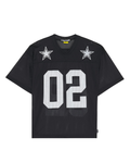 Iuter - Stars Mesh Football Jersey - Nero