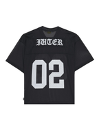 Iuter - Stars Mesh Football Jersey - Nero