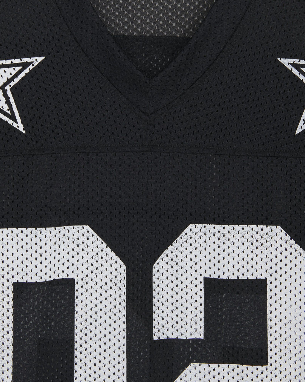 Iuter - Stars Mesh Football Jersey - Nero