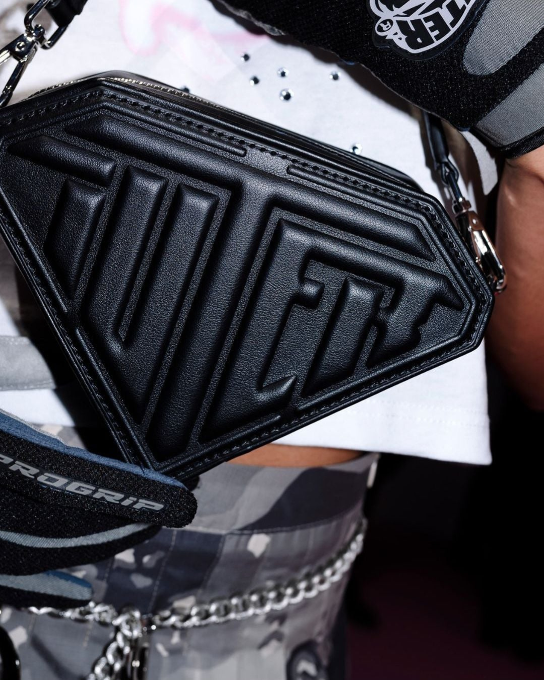 Iuter - Logo Mini Bag - Nero