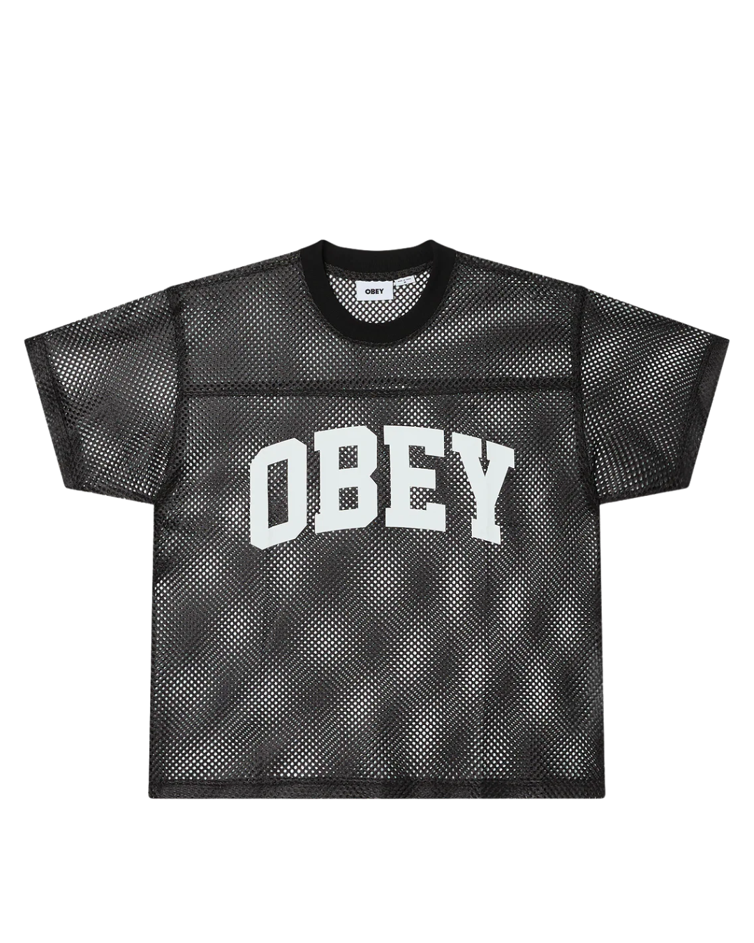 Obey - Collegiate Practice Jersey Tee - Nero