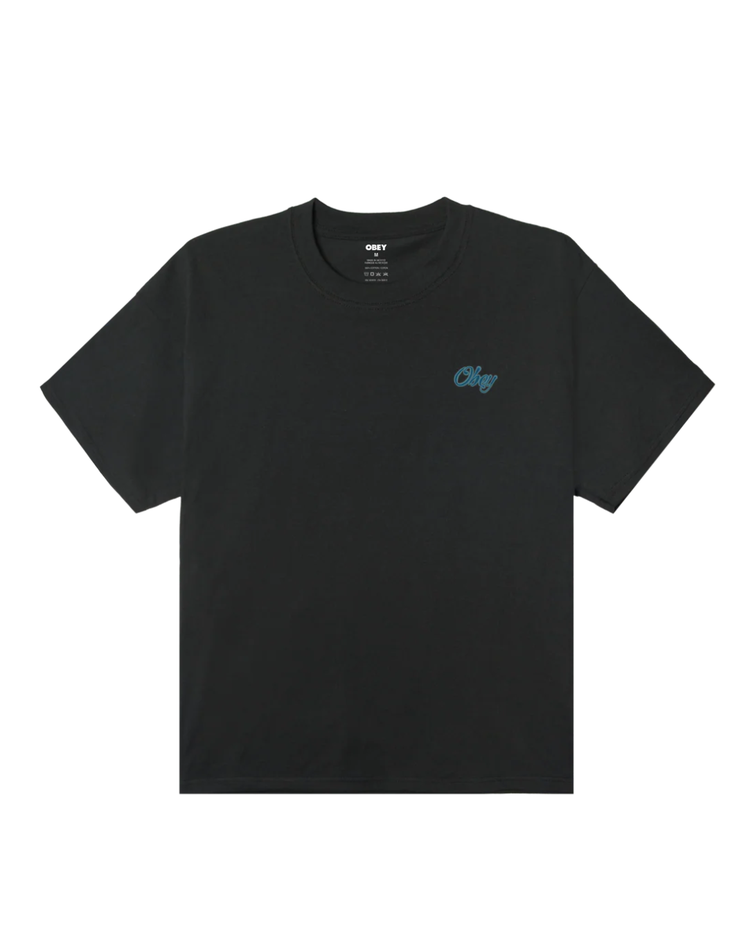 Obey - Obey Airbrushed Rose Tee - Nero