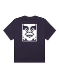 Obey - Obey Bold Icon Face Tee - Viola