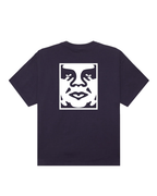 Obey - Obey Bold Icon Face Tee - Viola