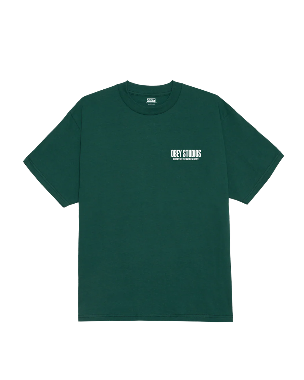 Obey - Obey Creative Services Dept. Tee - Verde