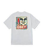 Obey - Obey Exclamation Tee - Bianco