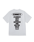 Obey - Obey Global Impact Tee - Bianco