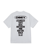 Obey - Obey Global Impact Tee - Bianco
