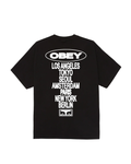 Obey - Obey Global Impact Tee - Nero