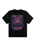 Obey - Obey Heat Map Icon Tee - Nero