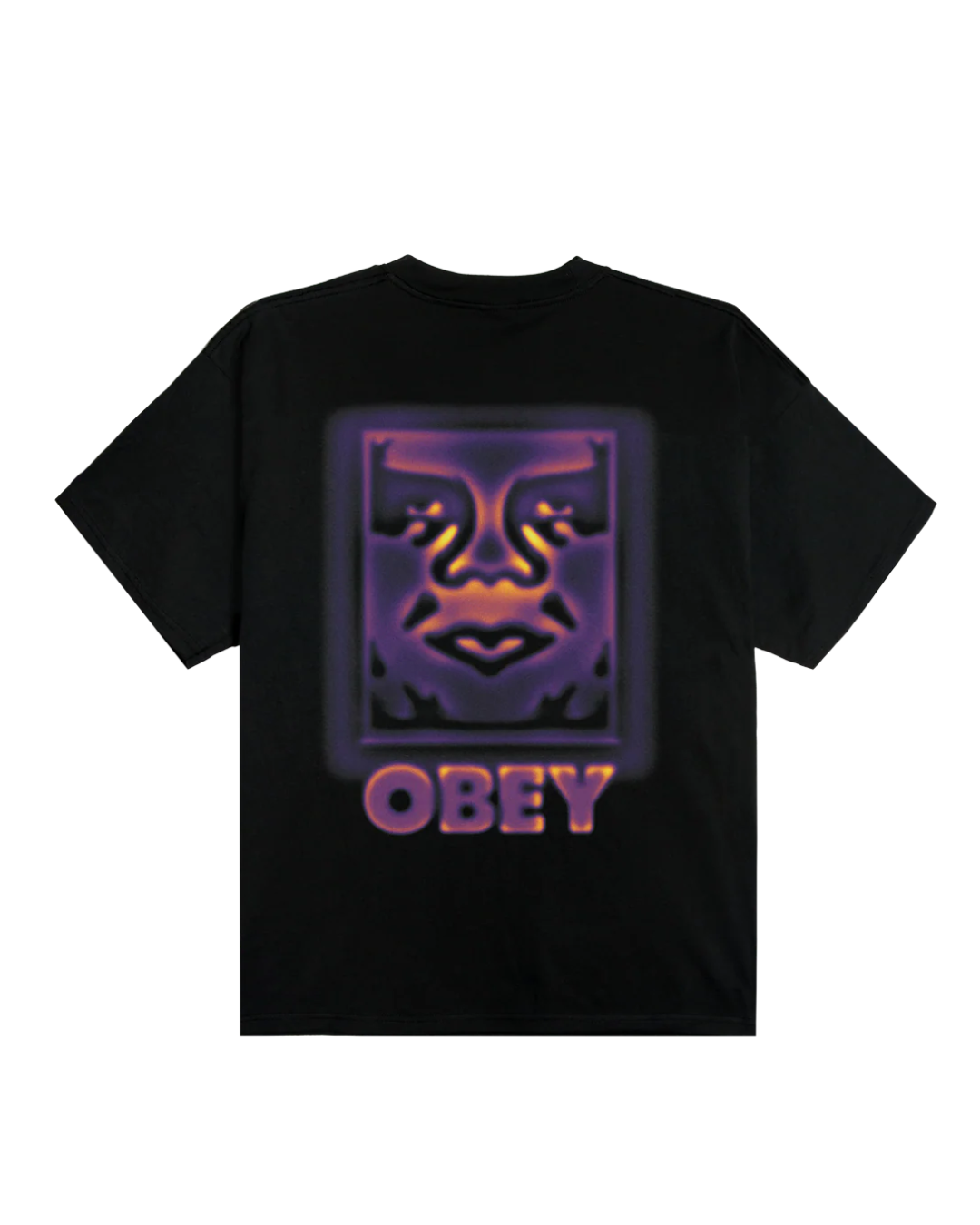 Obey - Obey Heat Map Icon Tee - Nero