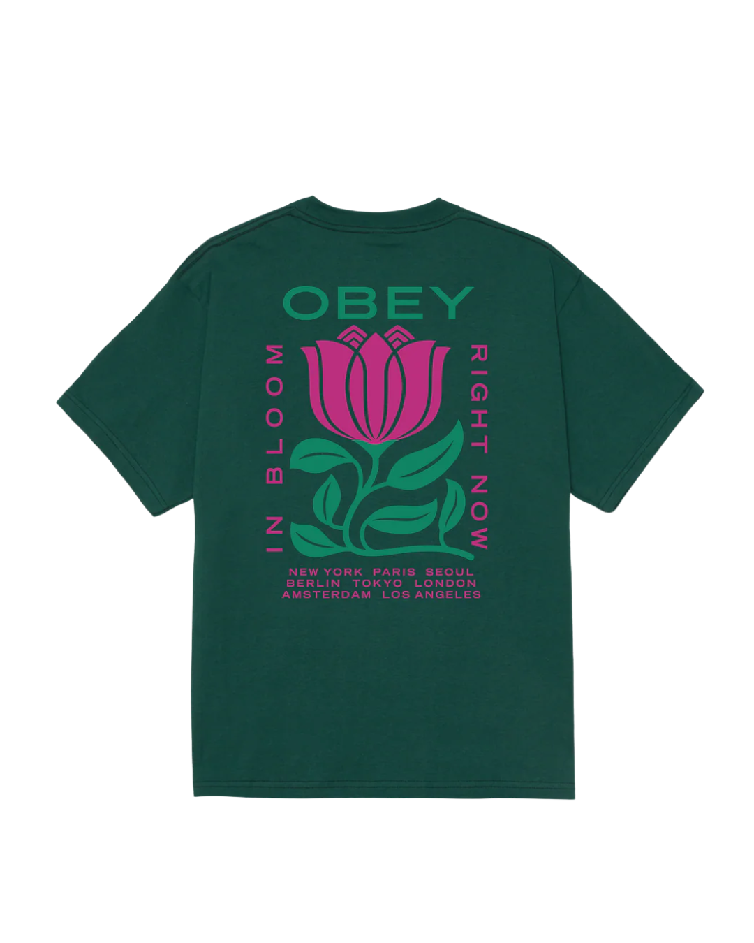 Obey - Obey In Bloom Tee - Verde