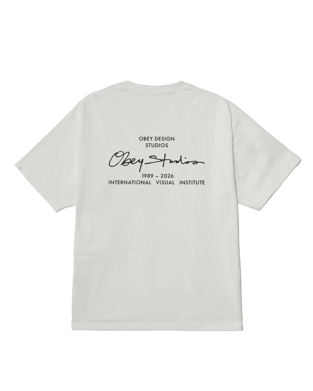 Obey - Obey Institute Tee - Bianco