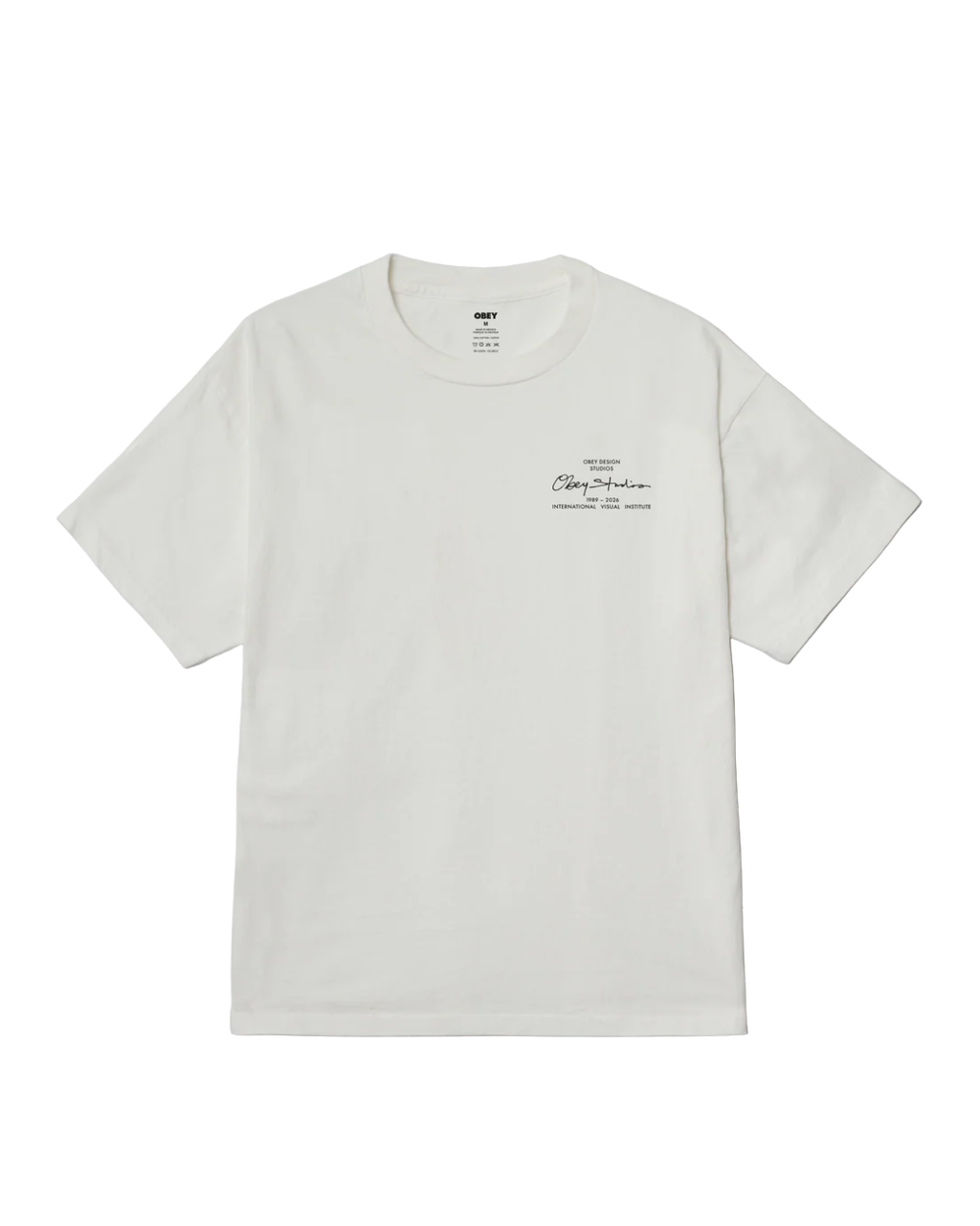 Obey - Obey Institute Tee - Bianco