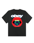 Obey - Obey Lips Tee - Nero