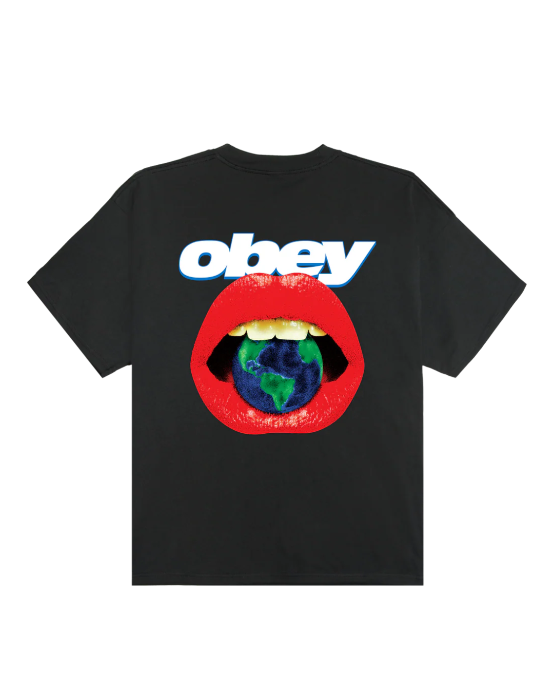 Obey - Obey Lips Tee - Nero
