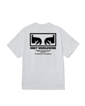 Obey - Obey The Medium Is The Message Tee - Bianco