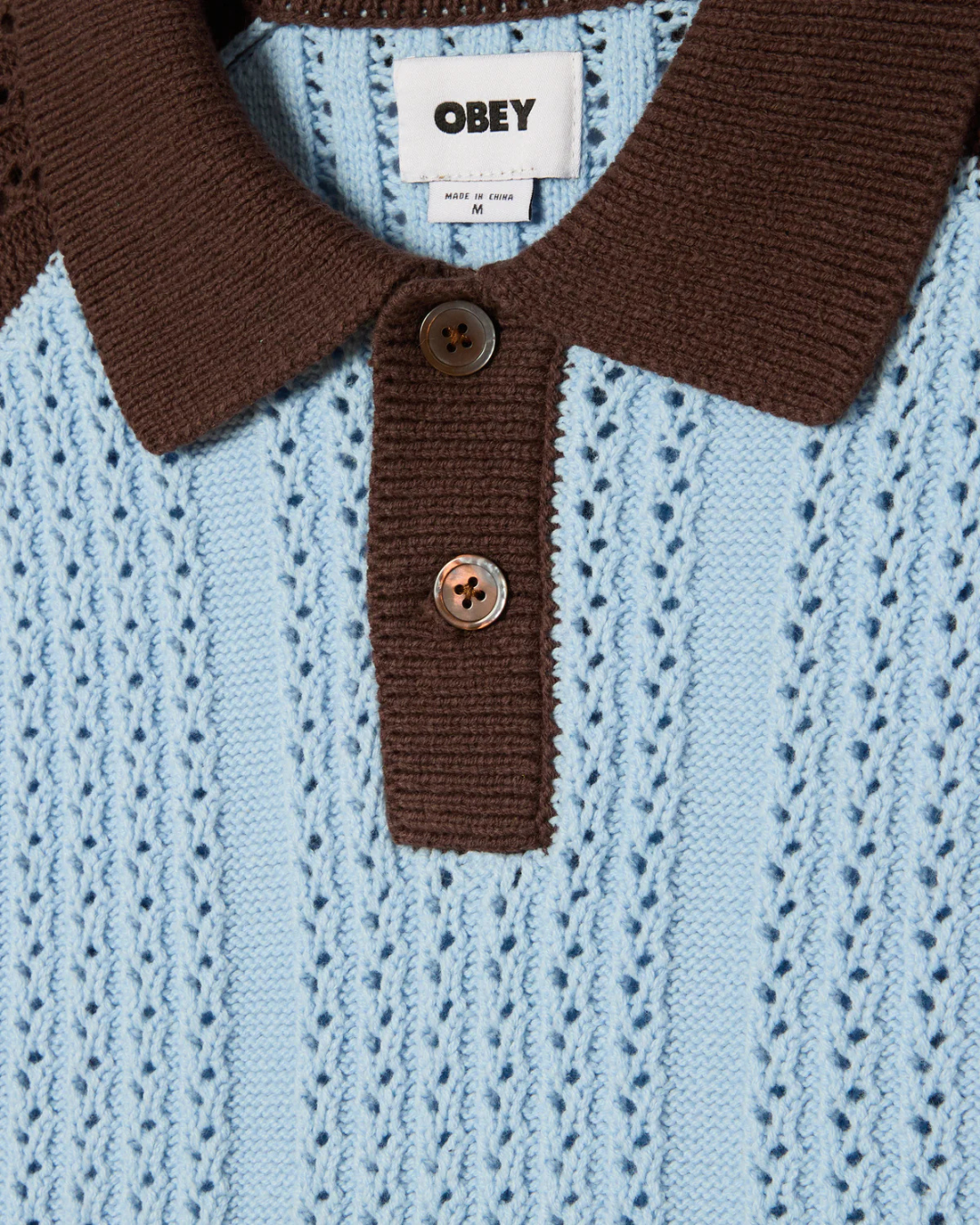 Obey - Obey Abel Polo Sweater - Skyway