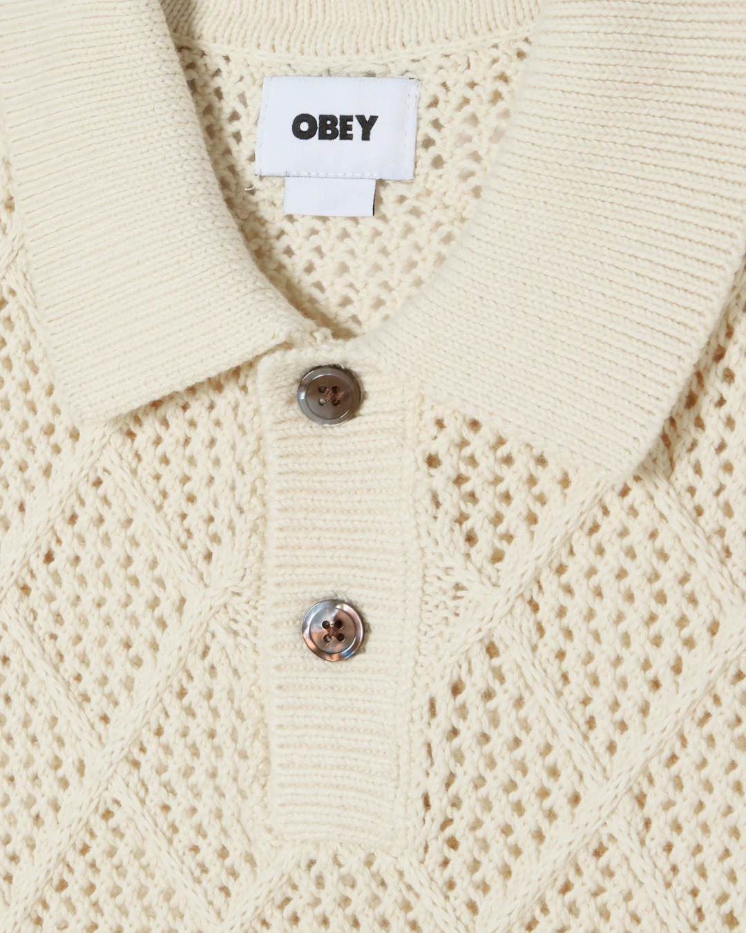 Obey - Obey Erik Polo Sweater - Birch