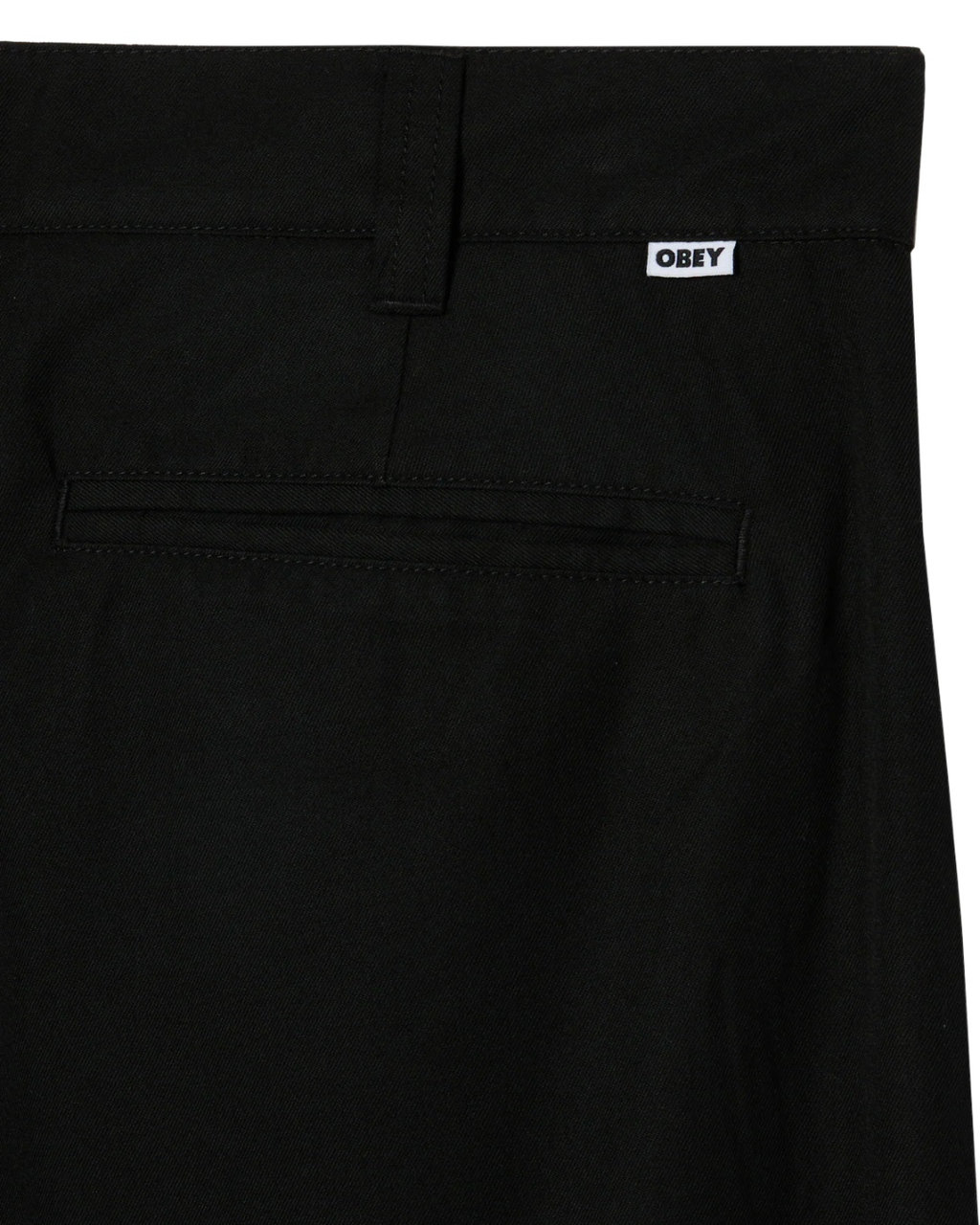 Obey - Otis Pleated Pant - Nero