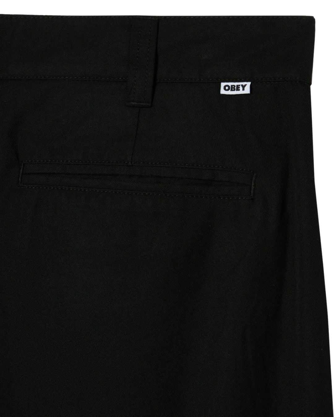 Obey - Otis Pleated Pant - Nero
