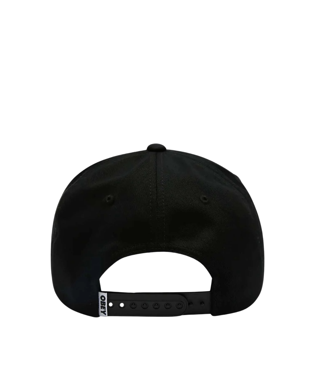 Obey - Obey Design Industries 5 Panel Strapback - Nero