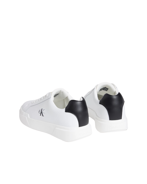 Calvin Klein Jeans - Chunky Cupsole Laceup Lth - Bianco e Nero