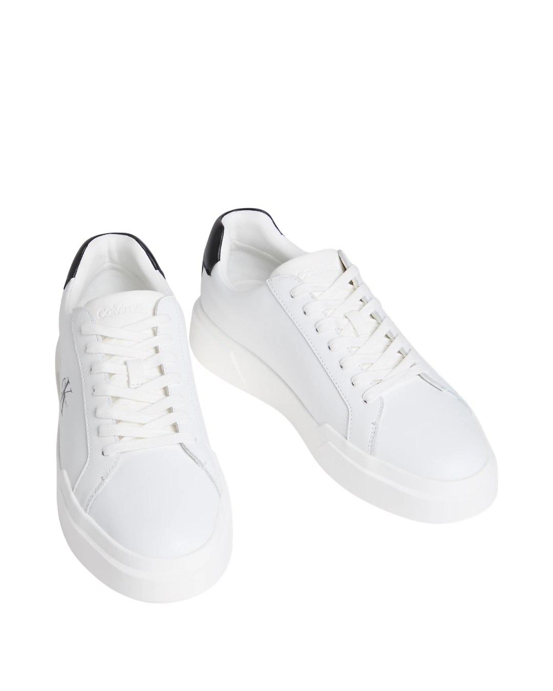 Calvin Klein Jeans - Chunky Cupsole Laceup Lth - Bianco e Nero