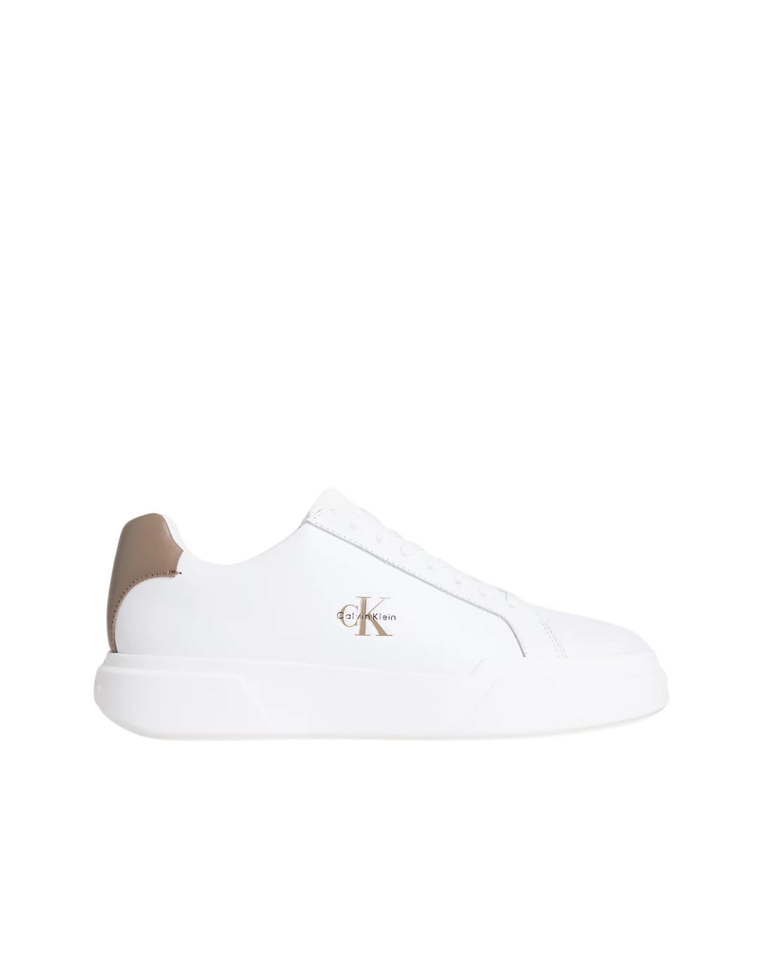 Calvin Klein Jeans - Chunky Cupsole Laceup Lth - Bianco e Tortora