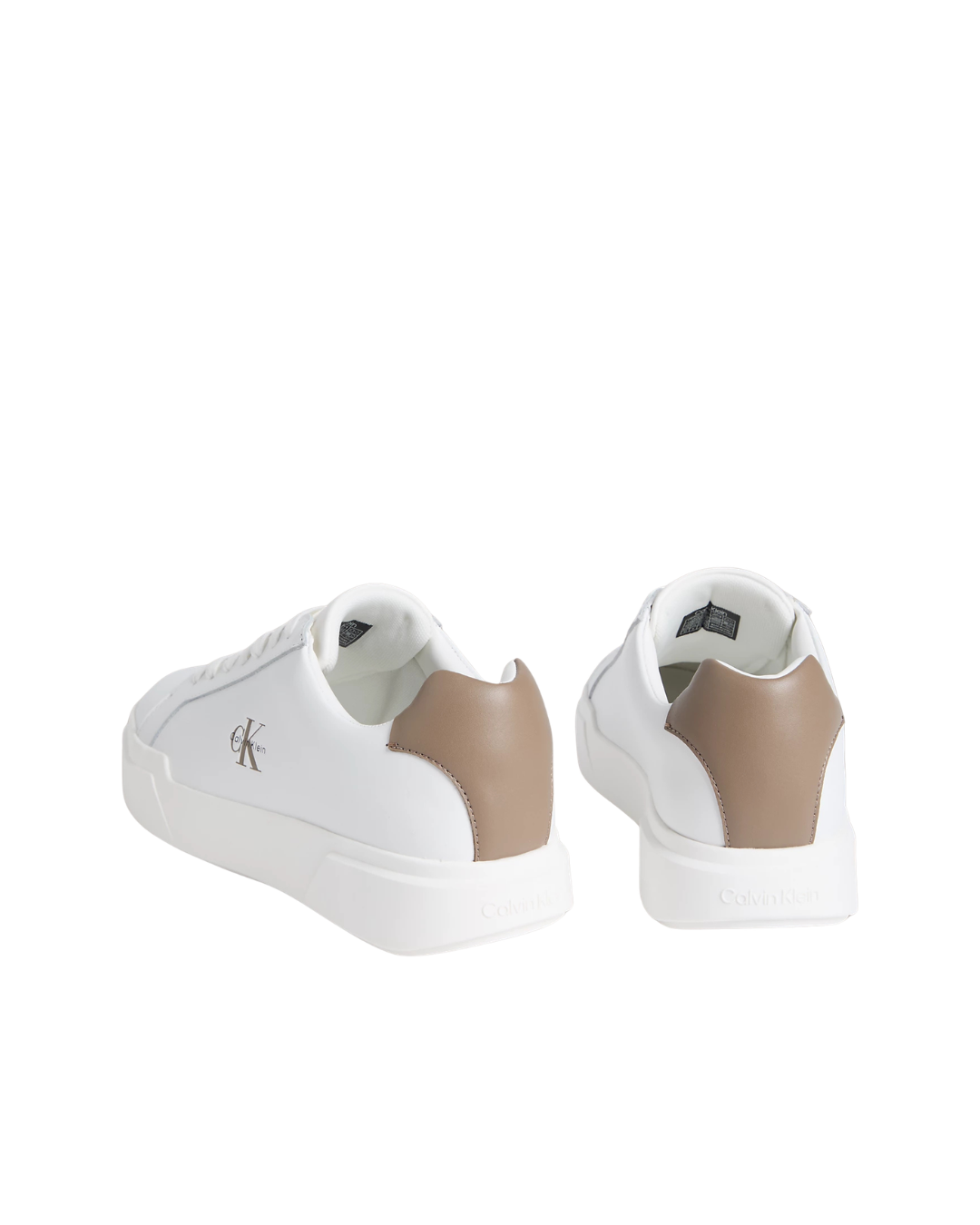 Calvin Klein Jeans - Chunky Cupsole Laceup Lth - Bianco e Tortora