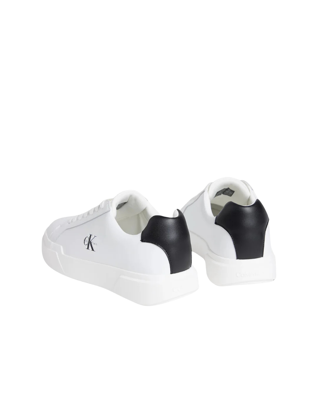 Calvin Klein Jeans - Chunky Cupsole Laceup Lth ML - Bianco e Nero