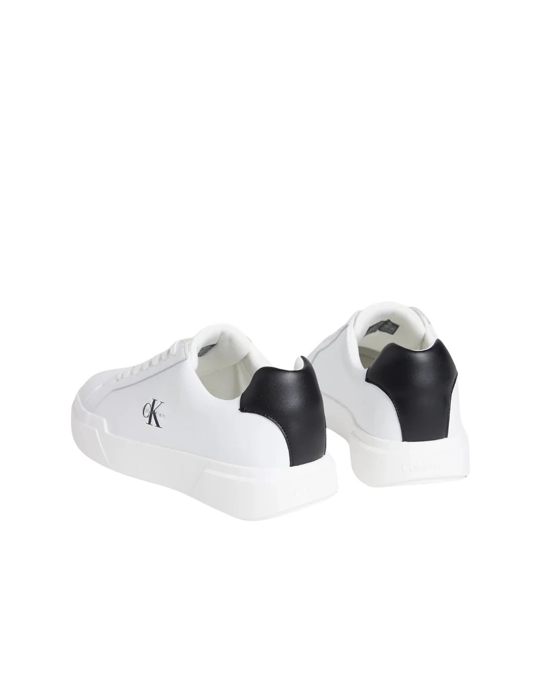 Calvin Klein Jeans - Chunky Cupsole Laceup Lth ML - Bianco e Nero