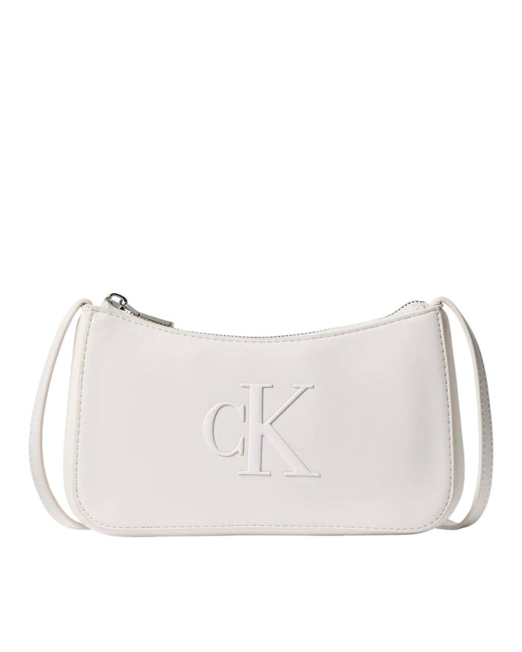 Calvin Klein Jeans - Bold CK Mini Bag - Bianco