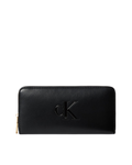 Calvin Klein Jeans - Bold CK Long Zip Around - Nero