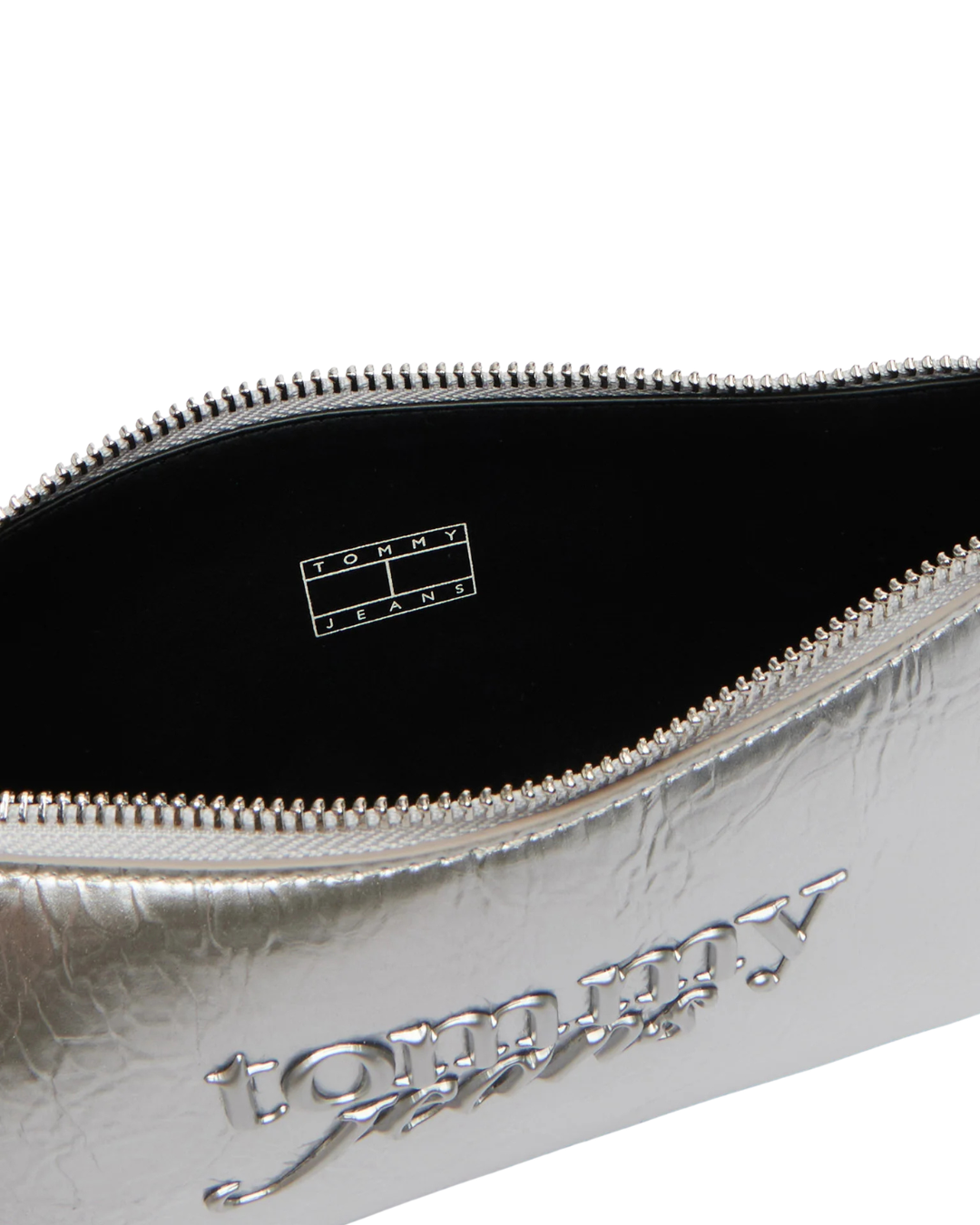 Tommy Jeans - Tjw Must Metallic Shoulder Bag - Argento