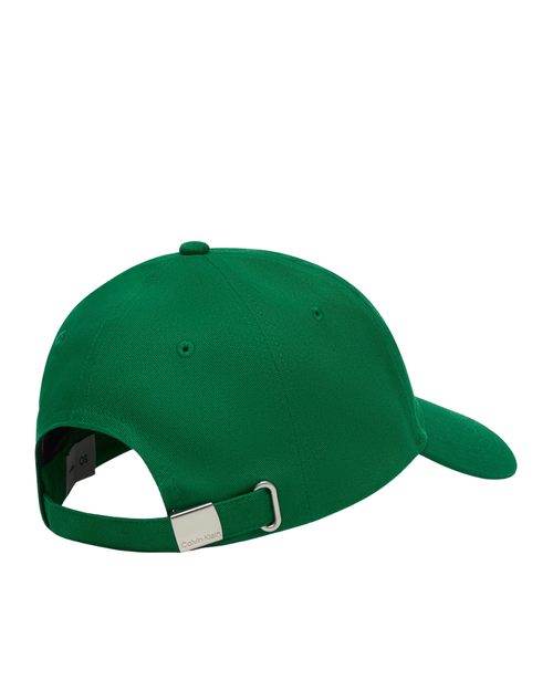 Calvin Klein Jeans - Monologo Woven Patch BB Cap - Verde
