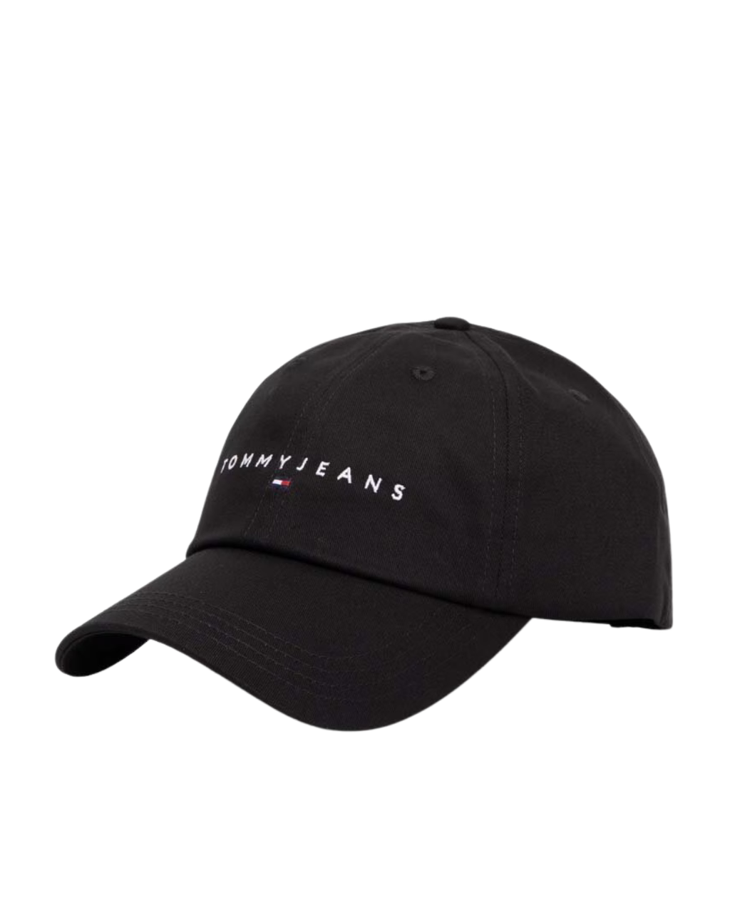 Tommy Jeans - Tjm Linear Logo Cap - Nero