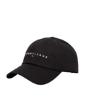 Tommy Jeans - Tjm Linear Logo Cap - Nero