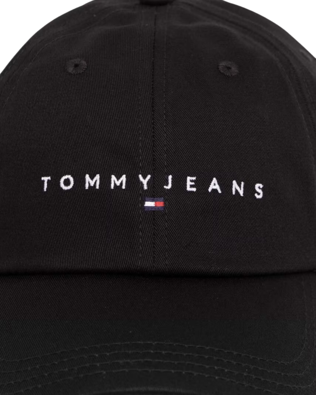 Tommy Jeans - Tjm Linear Logo Cap - Nero