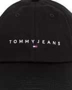 Tommy Jeans - Tjm Linear Logo Cap - Nero
